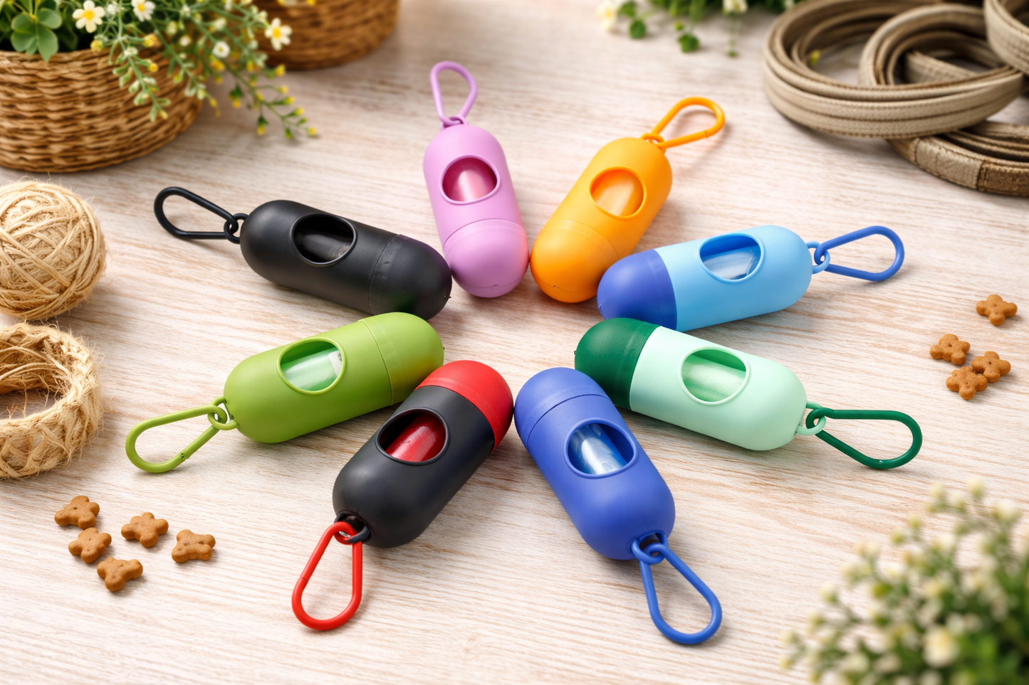 Bolsas Biodegradables para Excremento de Mascotas – Resistentes, Sin Fugas y con Aroma Fresco