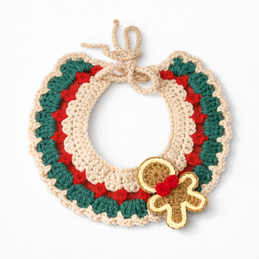 Bufanda Navideña para Mascotas – Collar de Navidad para Gatos y Perros, Accesorio Festivo Cute Kitty Puppy, Disfraz Christmas Pet