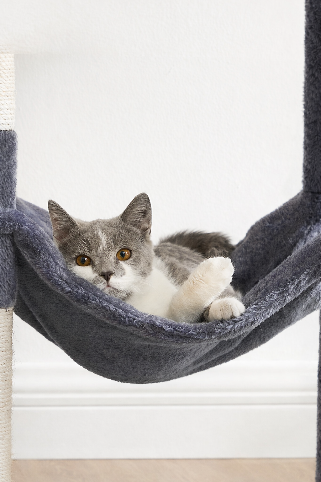 Árbol para gatos 143 cm Feandrea | Torre con rascadores, cueva y hamaca