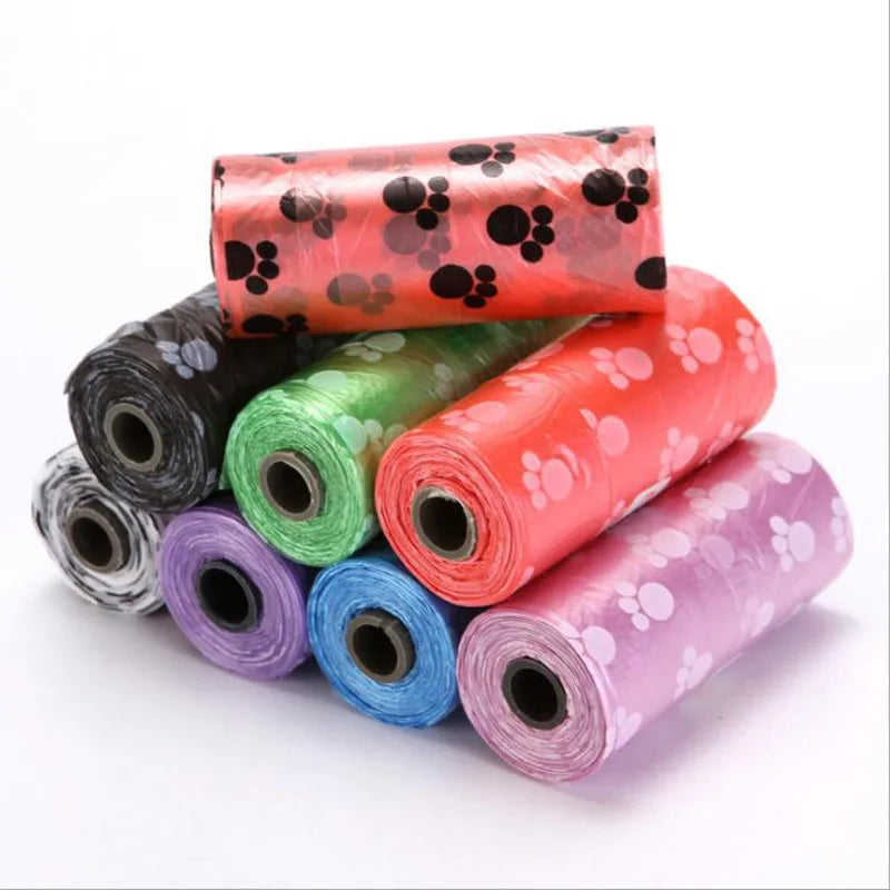 Bolsas Biodegradables para Excrementos de Perro – 10 Rollos (150 Bolsas) Resistentes y Perfumadas | Limpieza Fácil y Ecológica