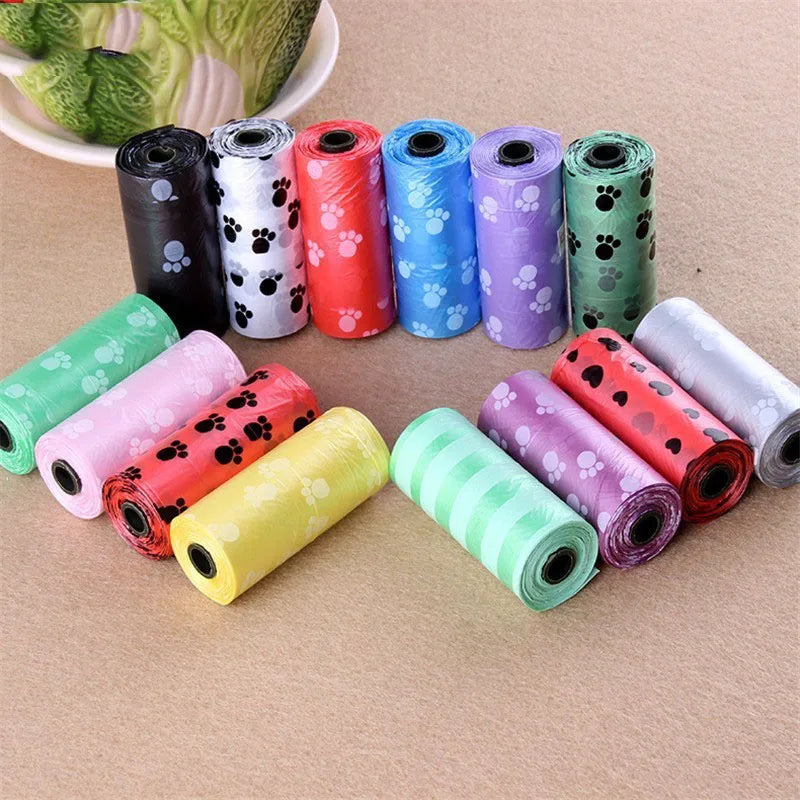 Bolsas Biodegradables para Excrementos de Perro – 10 Rollos (150 Bolsas) Resistentes y Perfumadas | Limpieza Fácil y Ecológica