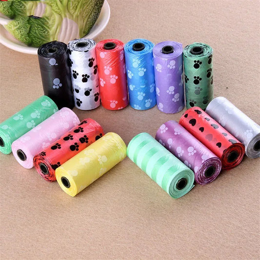Bolsas Biodegradables para Excrementos de Perro – 10 Rollos (150 Bolsas) Resistentes y Perfumadas | Limpieza Fácil y Ecológica