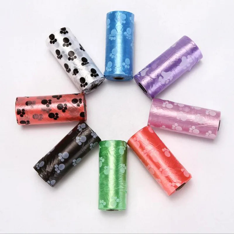 Bolsas Biodegradables para Excrementos de Perro – 10 Rollos (150 Bolsas) Resistentes y Perfumadas | Limpieza Fácil y Ecológica