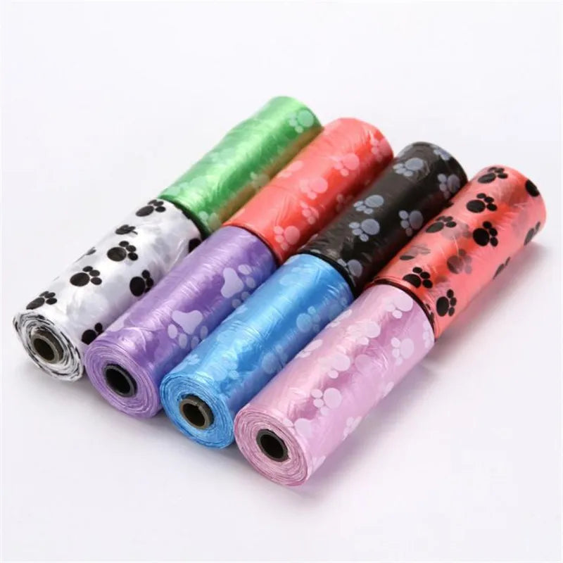 Bolsas Biodegradables para Excrementos de Perro – 10 Rollos (150 Bolsas) Resistentes y Perfumadas | Limpieza Fácil y Ecológica