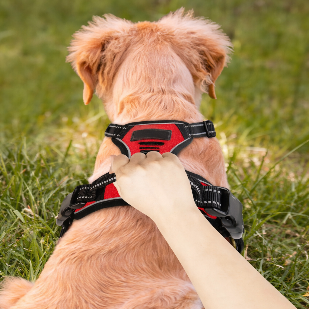 Arnés para perros con correa | Set cómodo y resistente para paseo