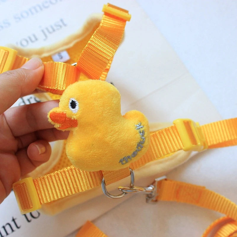 Arnés Ajustable para Perros y Gatos con Estampado Animal + Correa