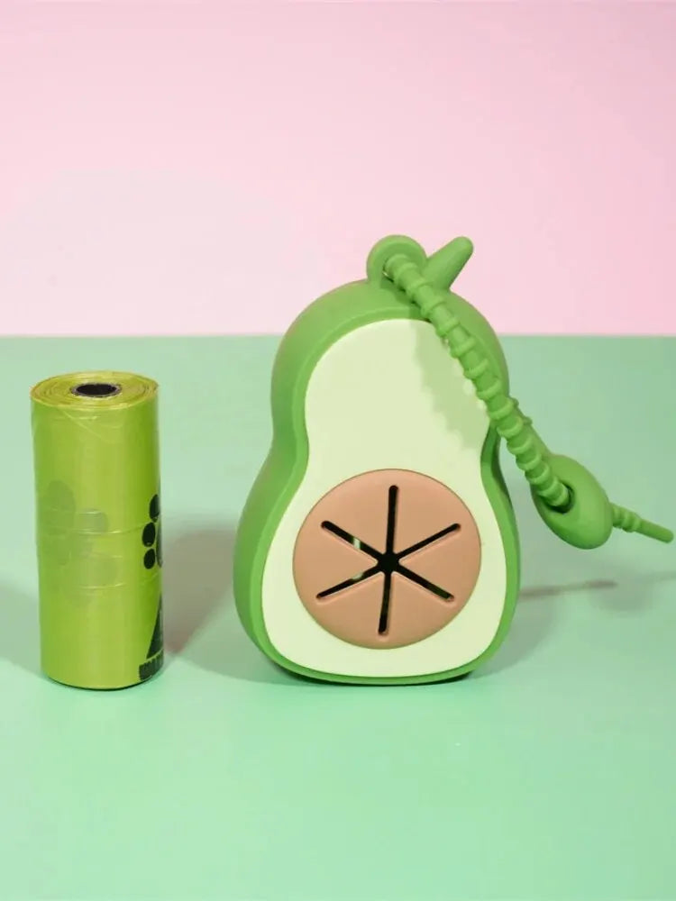 Dispensador de Bolsas para Heces en Forma de Aguacate