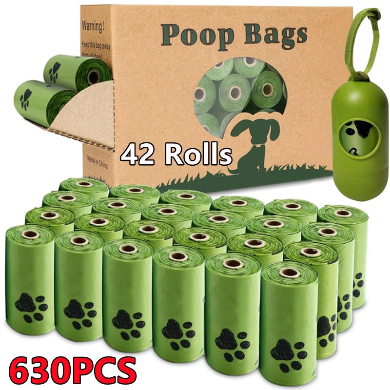 Bolsas Biodegradables para Excremento de Mascotas – Resistentes, Sin Fugas y con Aroma Fresco
