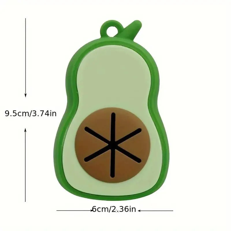 Dispensador de Bolsas para Heces en Forma de Aguacate