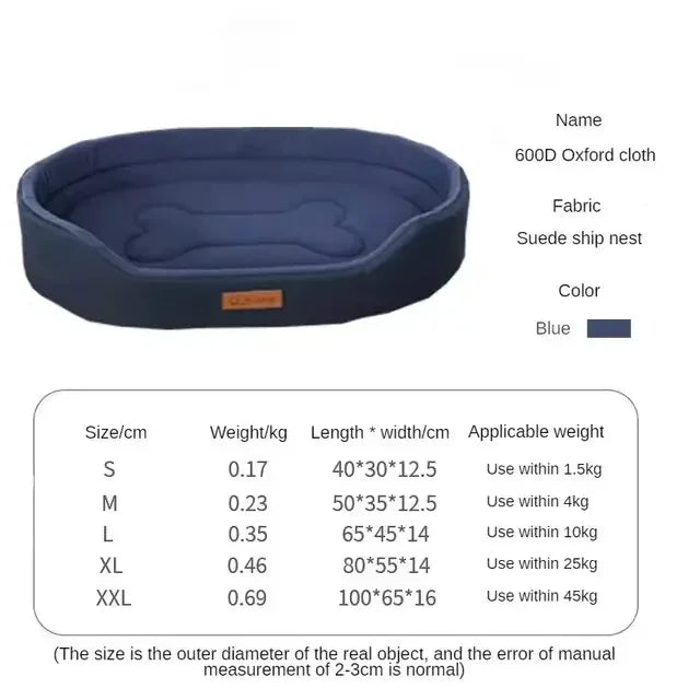 Cama esponjosa para perros y gatos – Sofá cálido y lavable con cojín suave para mascotas grandes, medianas y pequeñas