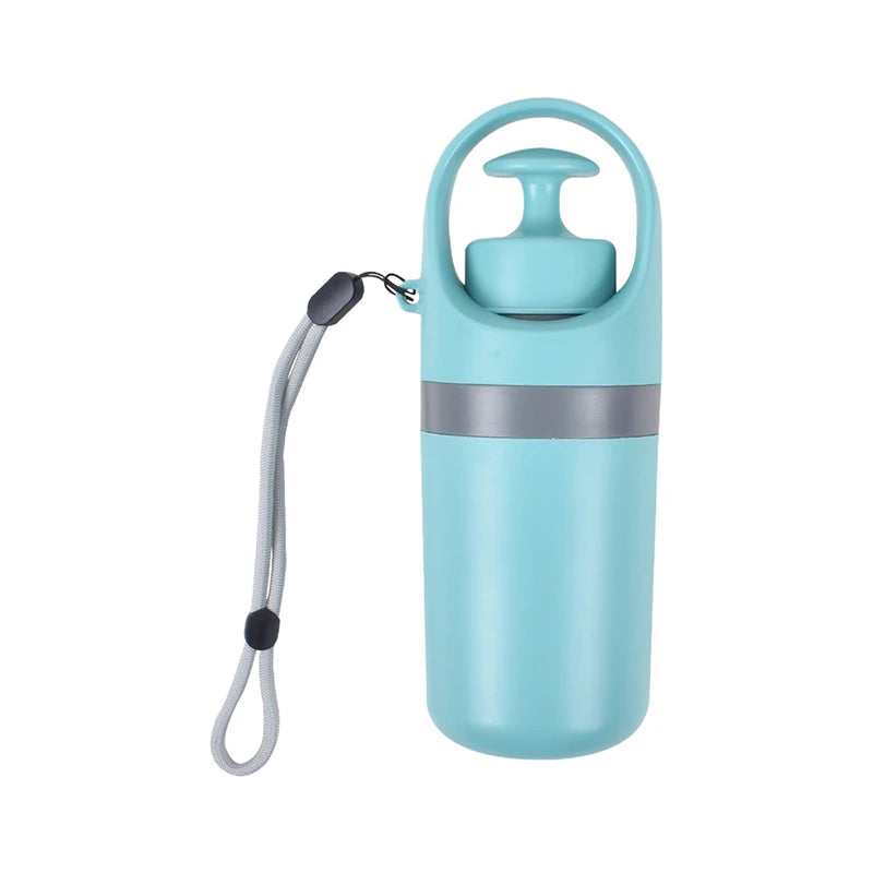 Recogedor de Excrementos para Perros con Bolsas | Pinza Pooper Scooper Portátil | Pala Higiénica con Dispensador Integrado