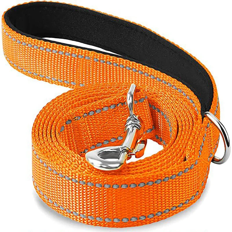 Correa Reflectante para Perros y Gatos | Correa de Paseo y Entrenamiento 1.2 / 1.5 / 1.8 m | Cinta de Arrastre Resistente