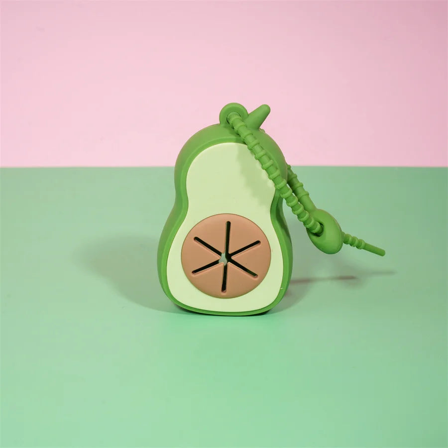 Dispensador de Bolsas para Heces en Forma de Aguacate