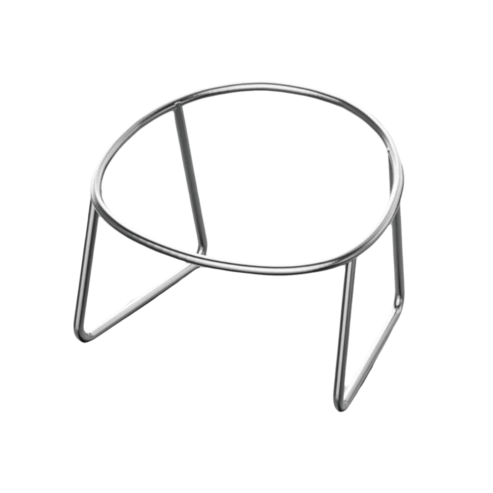 Comedero Elevado para Gatos 15° – Cuenco de Acero Inoxidable 304 Antideslizante y Antivuelco