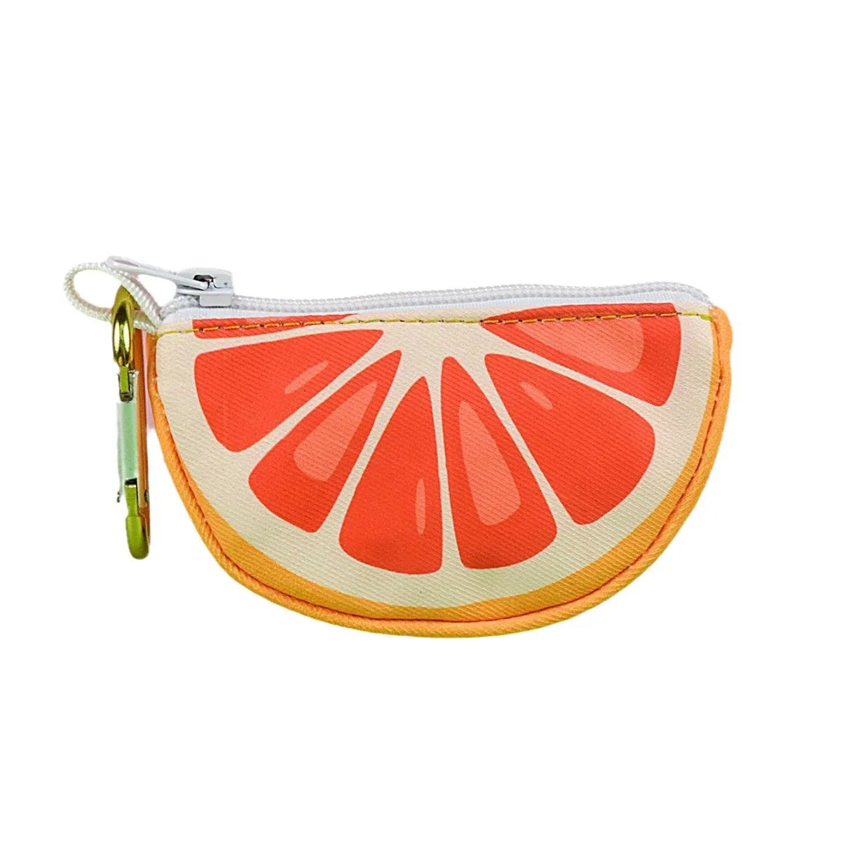 Dispensador de Bolsas para Excrementos de Perro Diseño Fruta | Portabolsas Portátil | Accesorio de Limpieza para Paseo