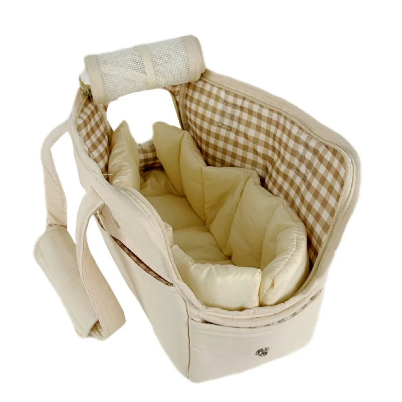 Bolso transportín para perros pequeños | Bolsa portátil cómoda y segura