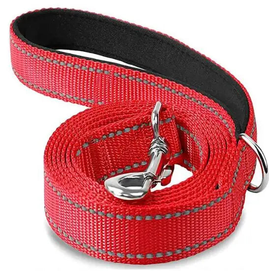 Correa Reflectante para Perros y Gatos | Correa de Paseo y Entrenamiento 1.2 / 1.5 / 1.8 m | Cinta de Arrastre Resistente