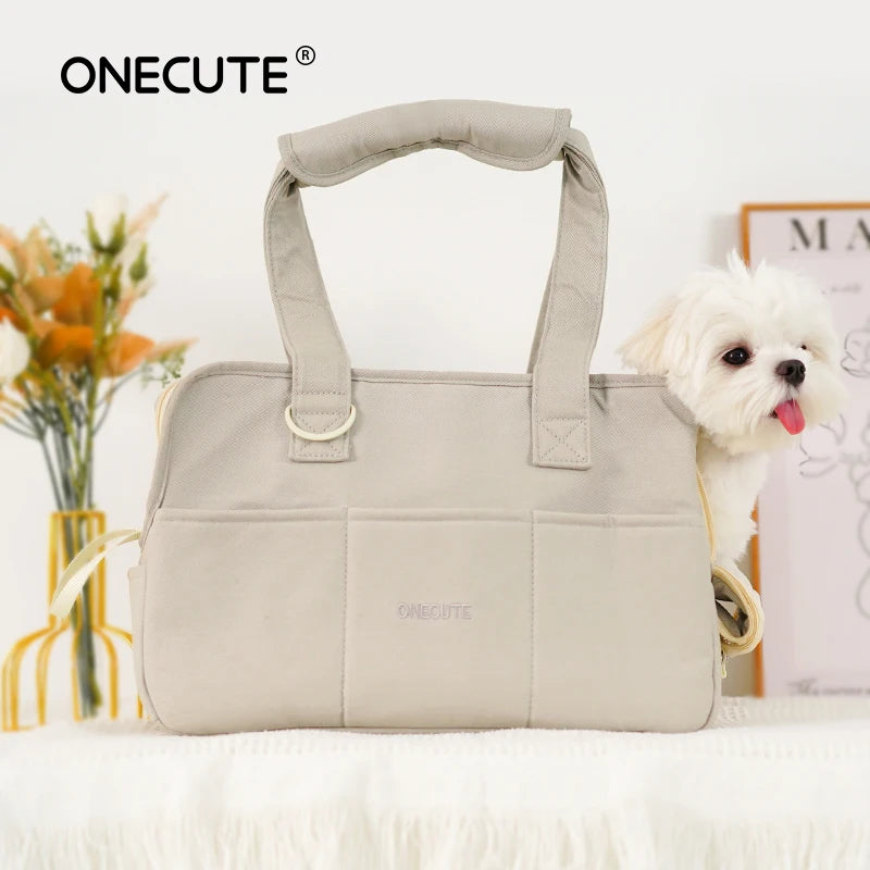 Bolso transportín para perros pequeños | Bolsa portátil cómoda y segura