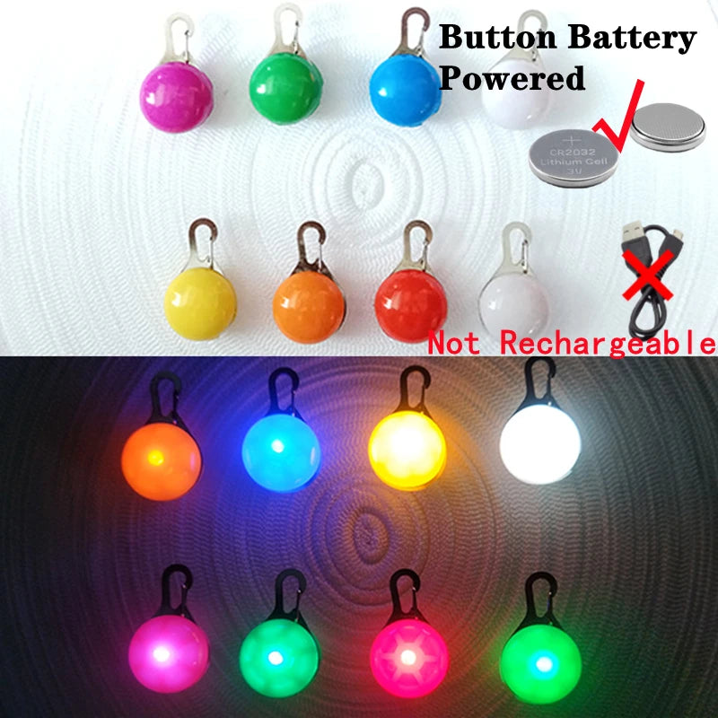 Collar Luminoso LED para Perros y Gatos | Reflectante, Ajustable y Seguro para la Noche