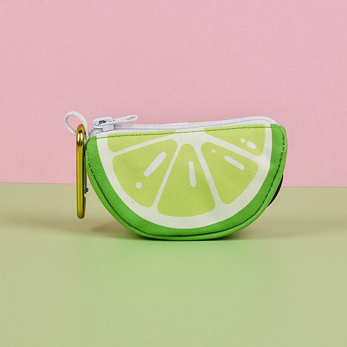 Dispensador de Bolsas para Excrementos de Perro Diseño Fruta | Portabolsas Portátil | Accesorio de Limpieza para Paseo