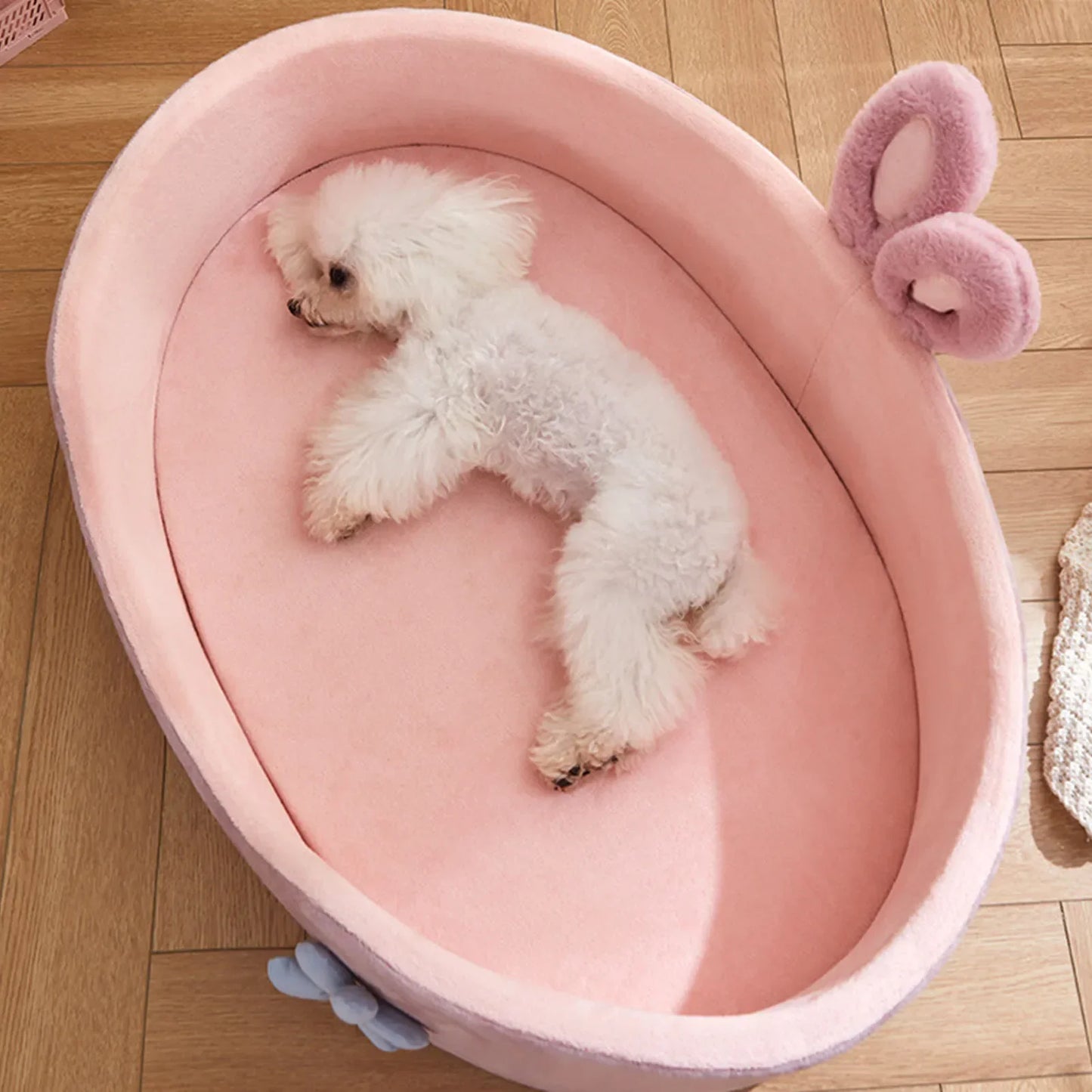 Cama para Perros y Gatos Suave y Desmontable – Lavable, Cálida y Cómoda para Todas las Estaciones