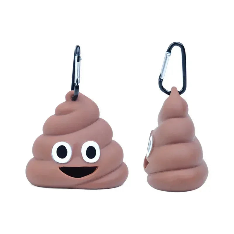 Dispensador Portátil de Bolsas para Excrementos – Contenedor Degradable para Perros y Gatos | Práctico y Ligero para Paseos