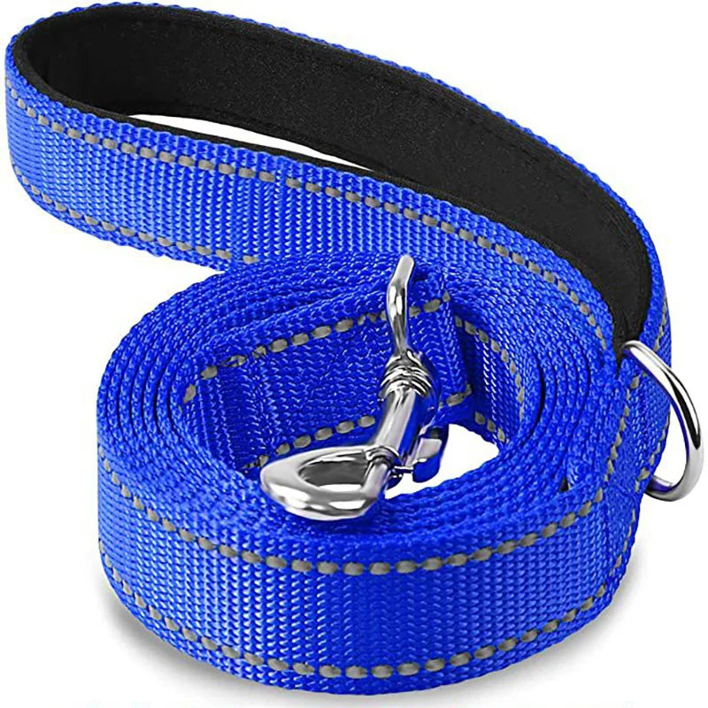 Correa Reflectante para Perros y Gatos | Correa de Paseo y Entrenamiento 1.2 / 1.5 / 1.8 m | Cinta de Arrastre Resistente