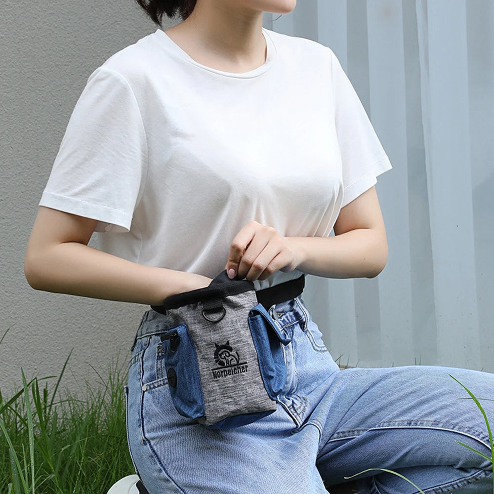 Bolsa de Premios y Accesorios para Perros – Ideal para Paseos y Entrenamientos 🎒