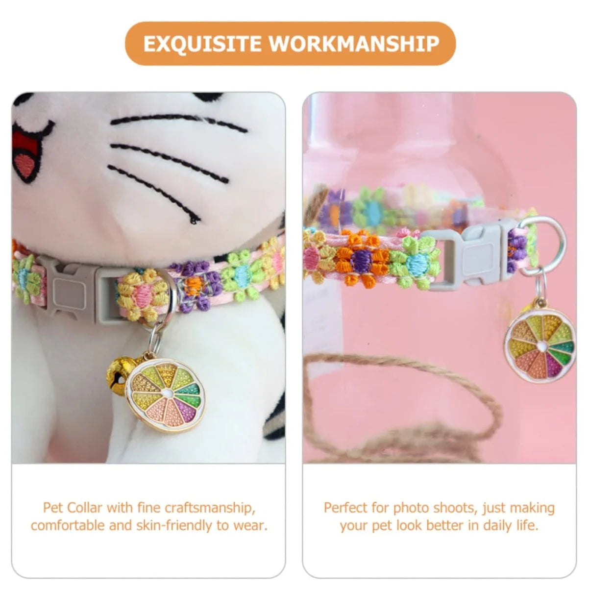 Collar para Gato y Perro Pequeño con Campana | Ajustable