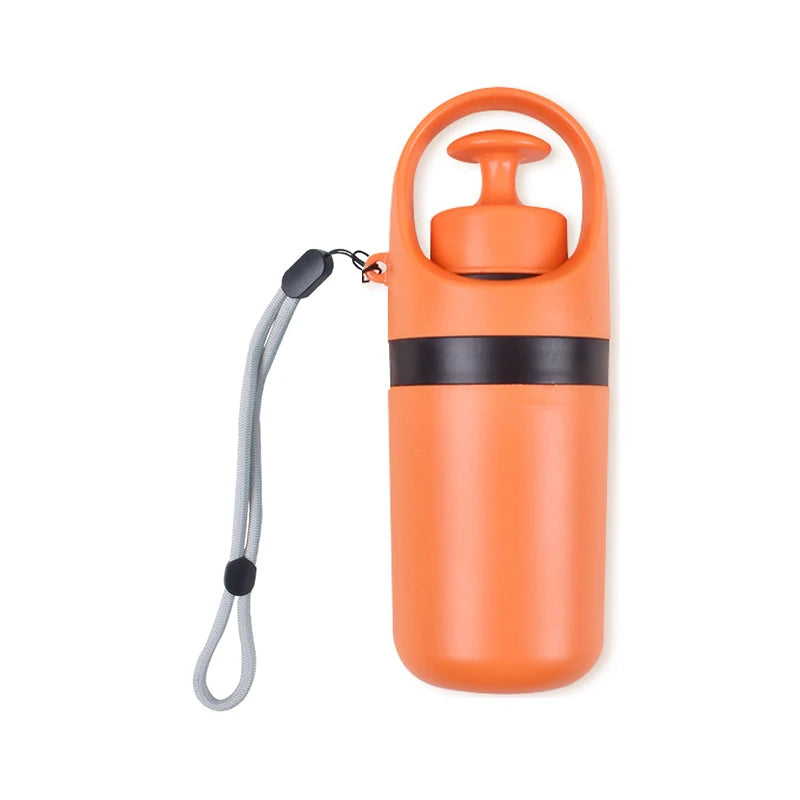 Recogedor de Excrementos para Perros con Bolsas | Pinza Pooper Scooper Portátil | Pala Higiénica con Dispensador Integrado