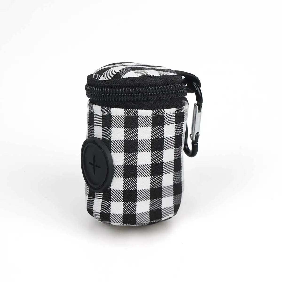 Bolsa de Residuos para Perros con Diseño a Cuadros – Elegante y Portátil
