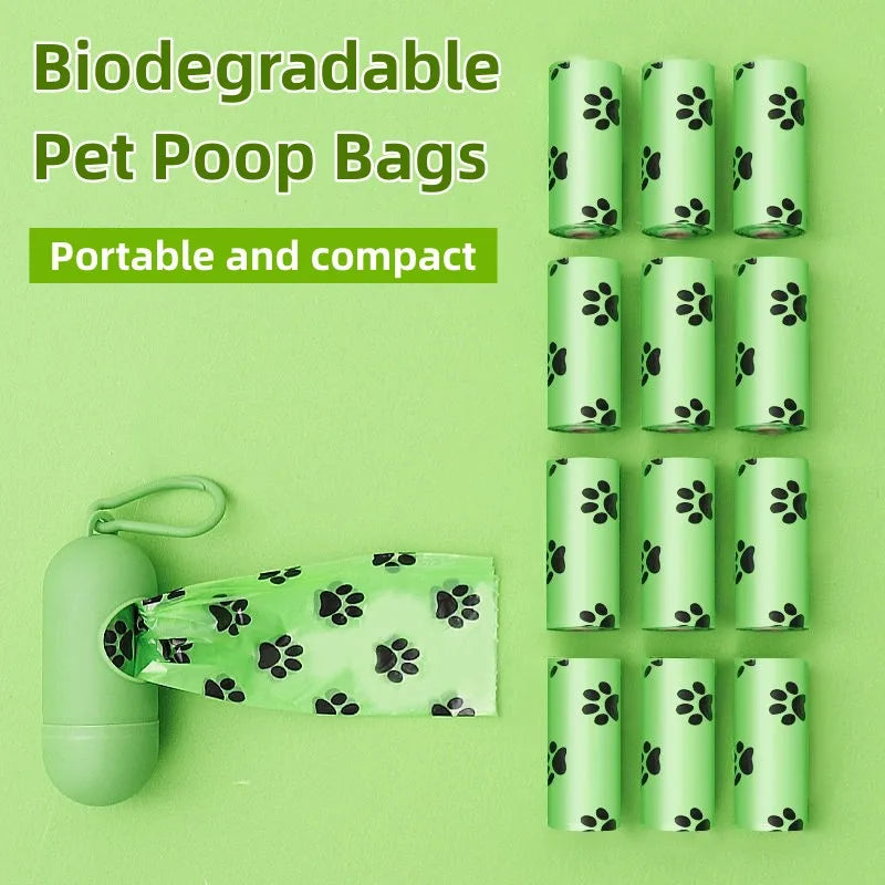 Bolsas Biodegradables para Excremento de Mascotas – Resistentes, Sin Fugas y con Aroma Fresco