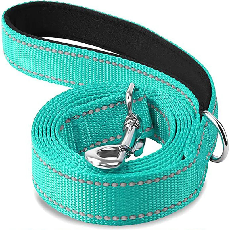 Correa Reflectante para Perros y Gatos | Correa de Paseo y Entrenamiento 1.2 / 1.5 / 1.8 m | Cinta de Arrastre Resistente