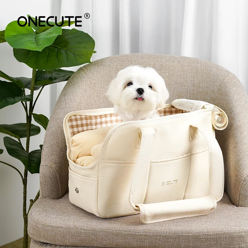 Bolso transportín para perros pequeños | Bolsa portátil cómoda y segura