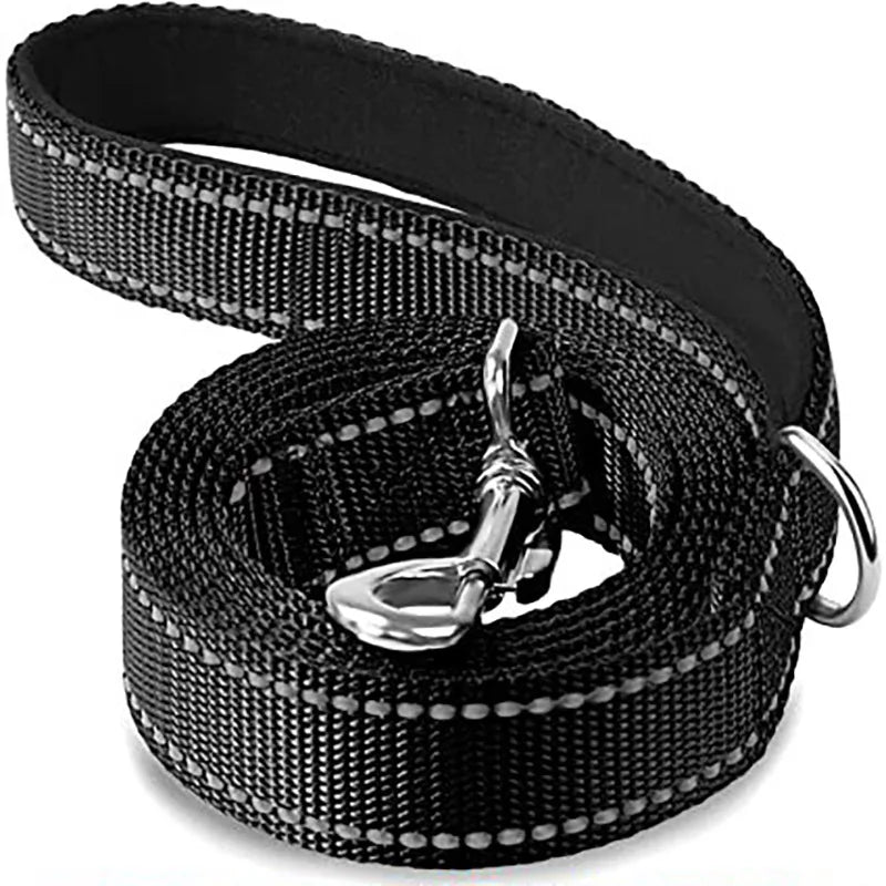Correa Reflectante para Perros y Gatos | Correa de Paseo y Entrenamiento 1.2 / 1.5 / 1.8 m | Cinta de Arrastre Resistente