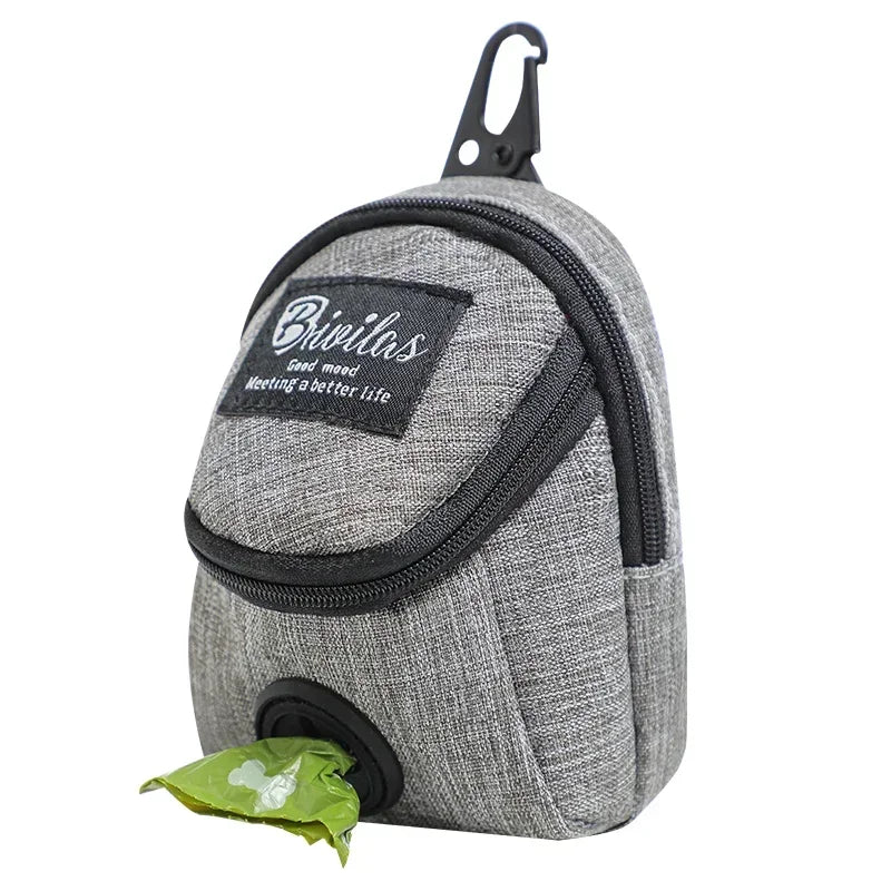 Bolsa Multifuncional para Premios y Dispensador de Bolsas para Perros – Portátil, Resistente y Ligera para Entrenamiento y Paseos