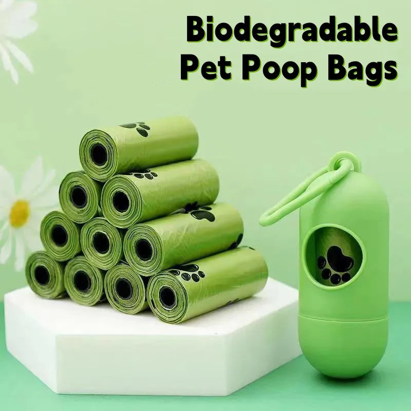 Bolsas Biodegradables para Excremento de Mascotas – Resistentes, Sin Fugas y con Aroma Fresco