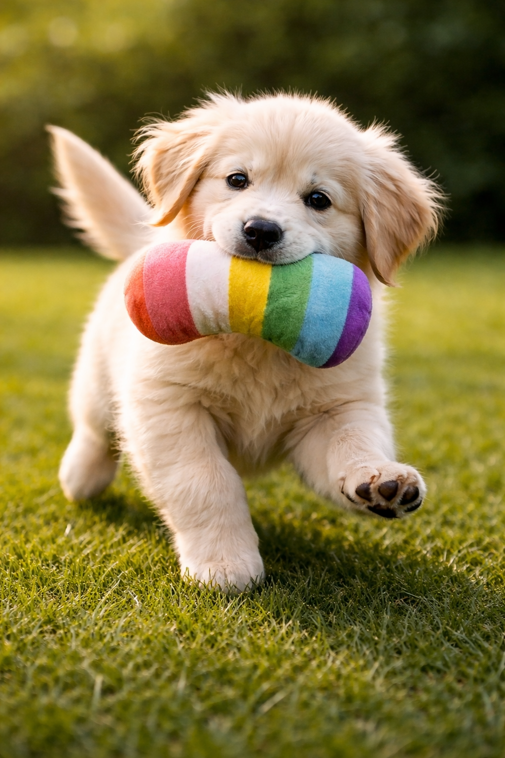 Set de 7 Juguetes de Peluche con Sonido para Perros – Frutas y Verduras Masticables